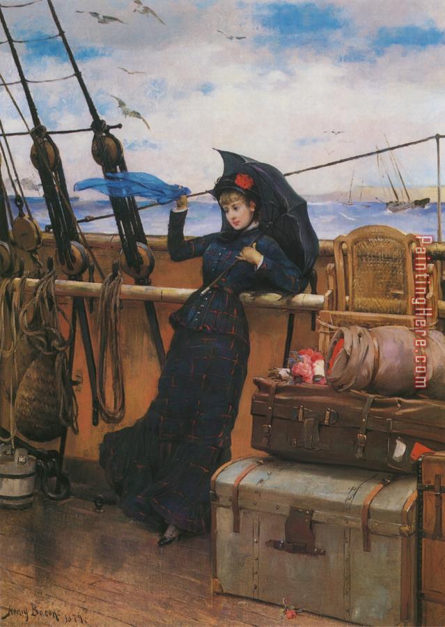 Henry Bacon The Departure
